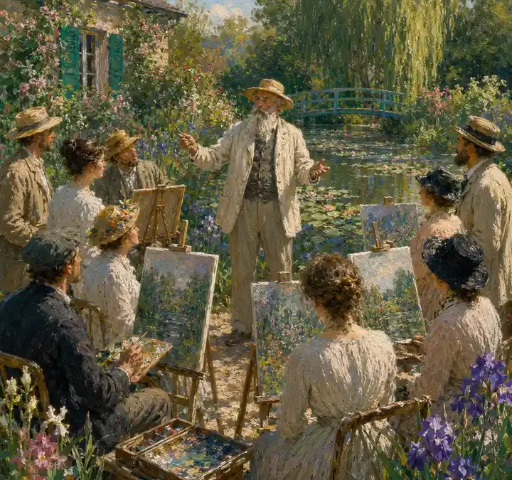 Stage de peinture avec Claude MONET